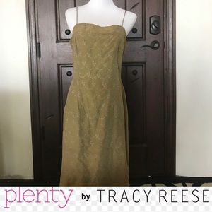 Casual silk cotton blend dress
